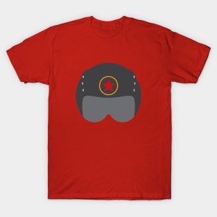 MIG enemy pilot helmet T-Shirt